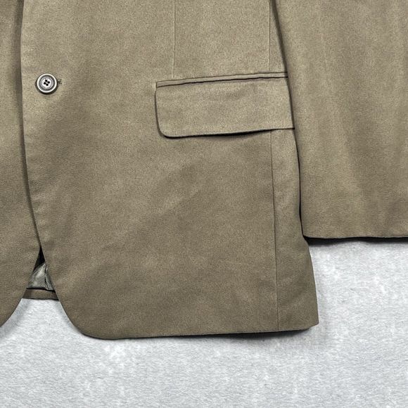 Andrew Fezza Blazer Mens Size 44R Brown Sport Coat Two Button Blazer Jacket - Picture 6 of 13